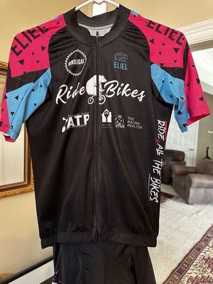 Eliel Men's Cycling Jersey & Bib Shorts Mens Sz M 