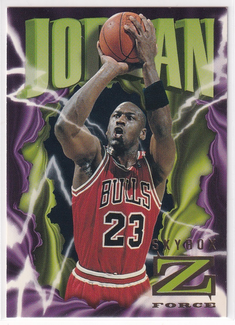 Michael Jordan 1996 Skybox Z-Force #SC5 Slam Cam Price Guide