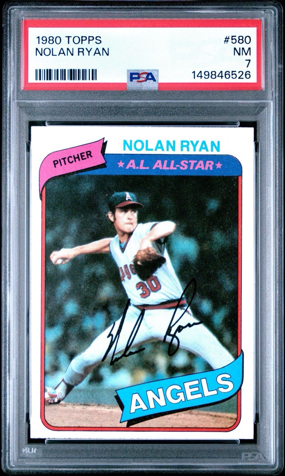 1980 Topps - Nolan Ryan #580