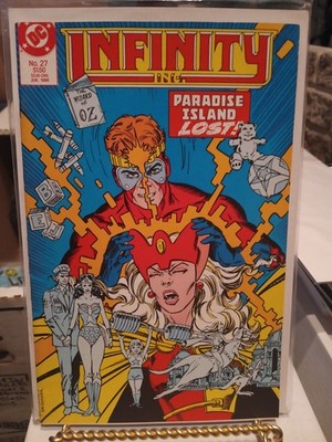 Infinity Inc. No. 27 Paradise Island Lost DC Comic Book