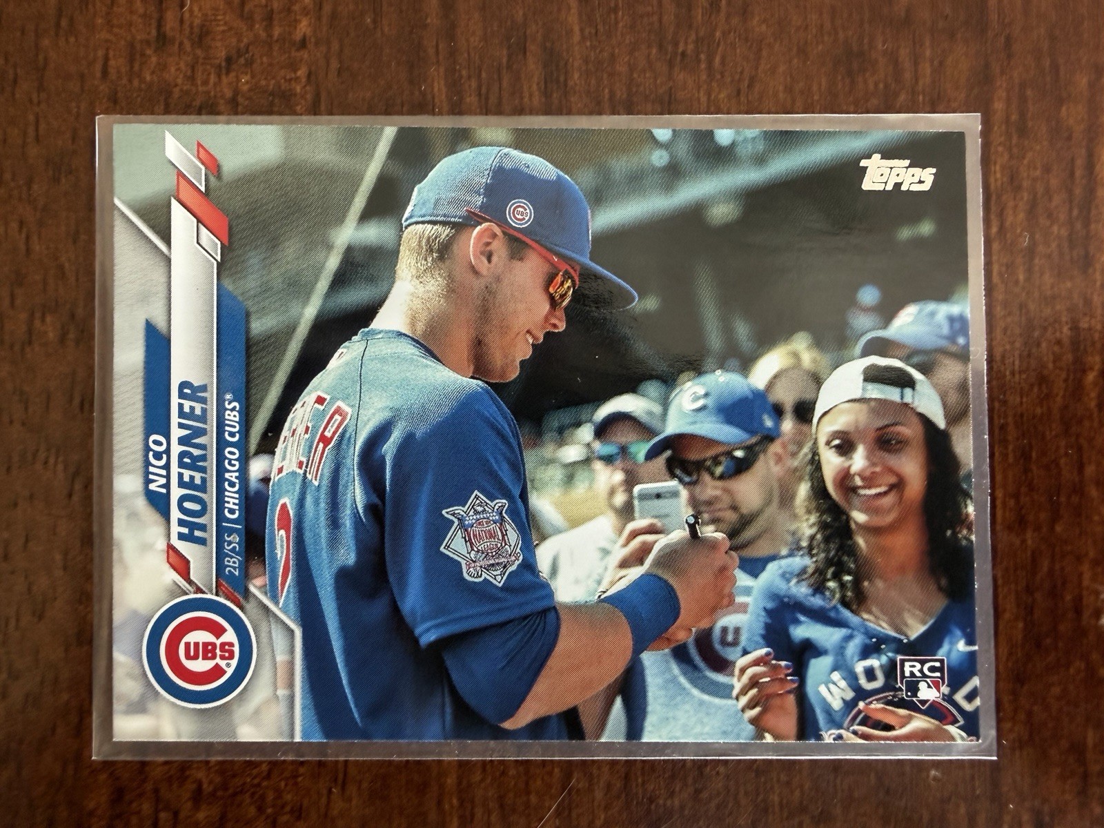 2020 Topps Update Nico Hoerner RC Photo Image Variation #U-251 Cubs SP Rookie