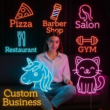 Custom Logo LED Neon Sign Personalized Business Logo, Event Decor