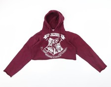 Womens UK Size S Preworn Purple Pullover Hoodie