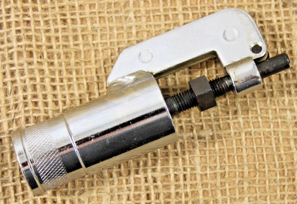 Conjunto de crimpado de leva MEC calibre 721-12 escopeta carcasa cargador pieza de metal de colección EX Foto 2 de 2