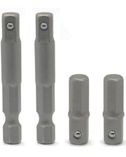 Dofedofo 14 Hex To 14 Socket Adapter 4-piece Set Suitable For Drill Drive... Dofedofo 14 Hex To 14 Socket Adapter 4-piece Set Suitable For Drill Drive...