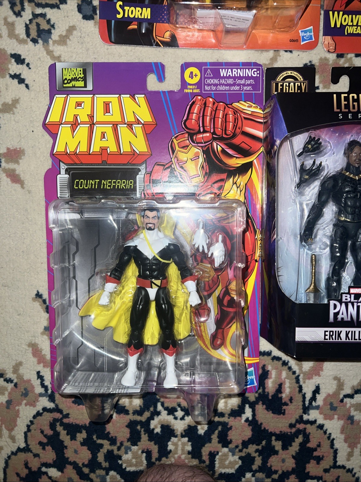 Marvel Legends Figure Lot Retro Weapon X Miles Morales Storm Outback Target thumbnail 6