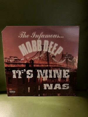 Mobb Deep It s Mine Feat Nas 12  Vinyl Single Loud Records 44-79265 VG+