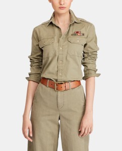 ralph lauren army shirt