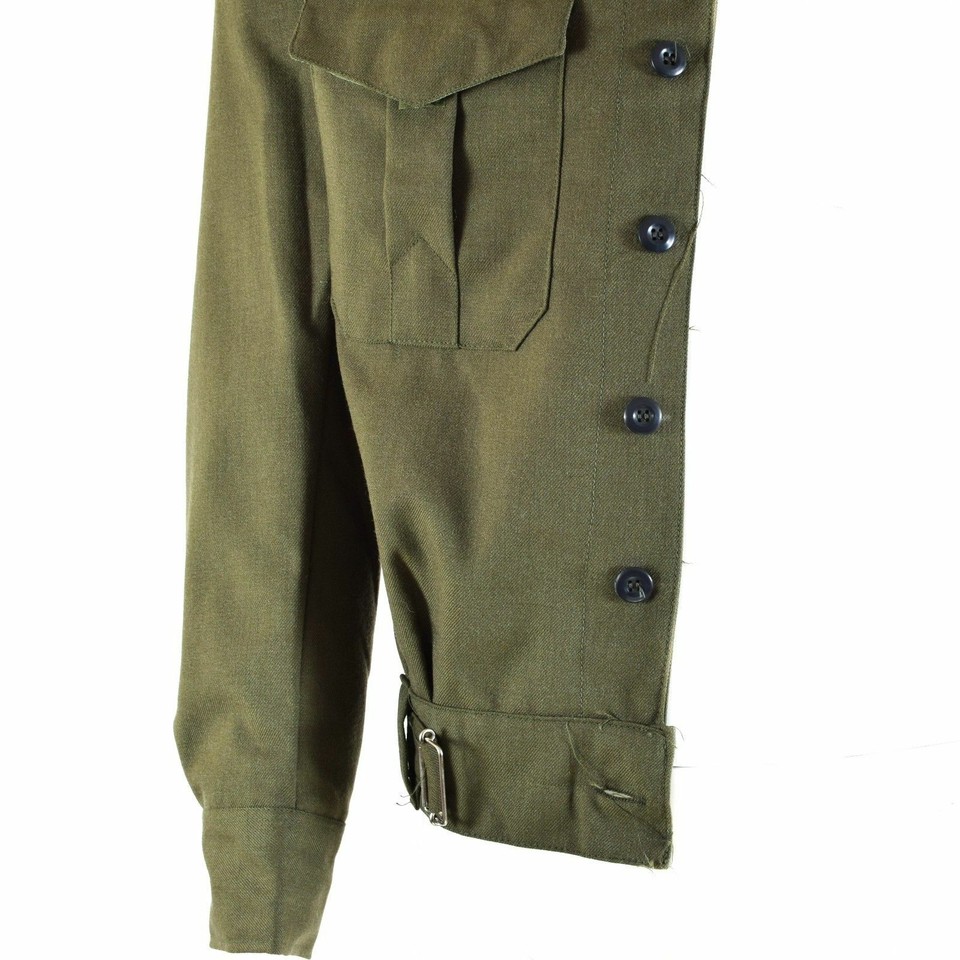 Original Greek army Field ike jacket gabardine wool blaze Greece military NEW