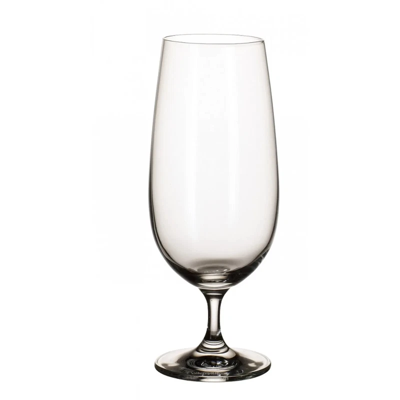 4 Calici Bicchieri BIRRA SPUMA ACQUA Villeroy e Boch Entree Vetro Cristallo, fotografia 5 di 6