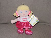 Garanimals My Best Friend First Plush Baby Doll Pink Blonde Yellow Hair Garanimals My Best Friend First Plush Baby Doll Pink Blonde Yellow Hair