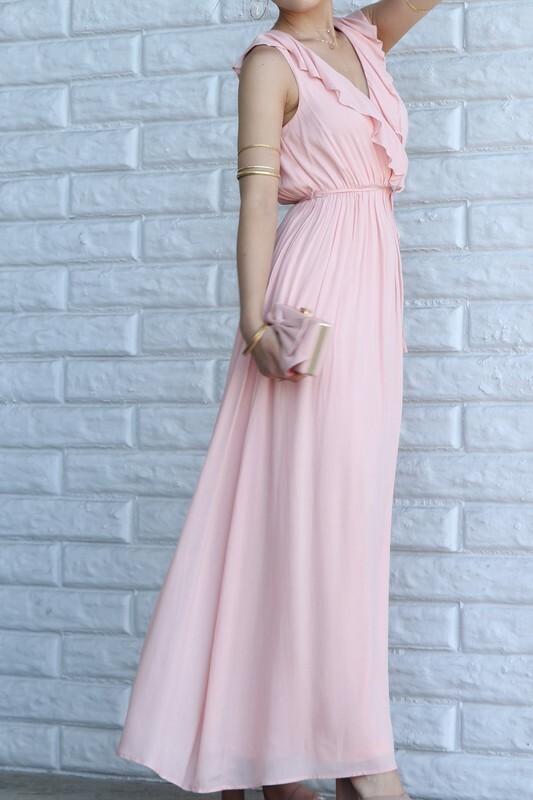 light pink flowy dress Lulus | Light Pink Floral Sleeveless Tiered Midi Dress | Womens | Large (Available in XL)