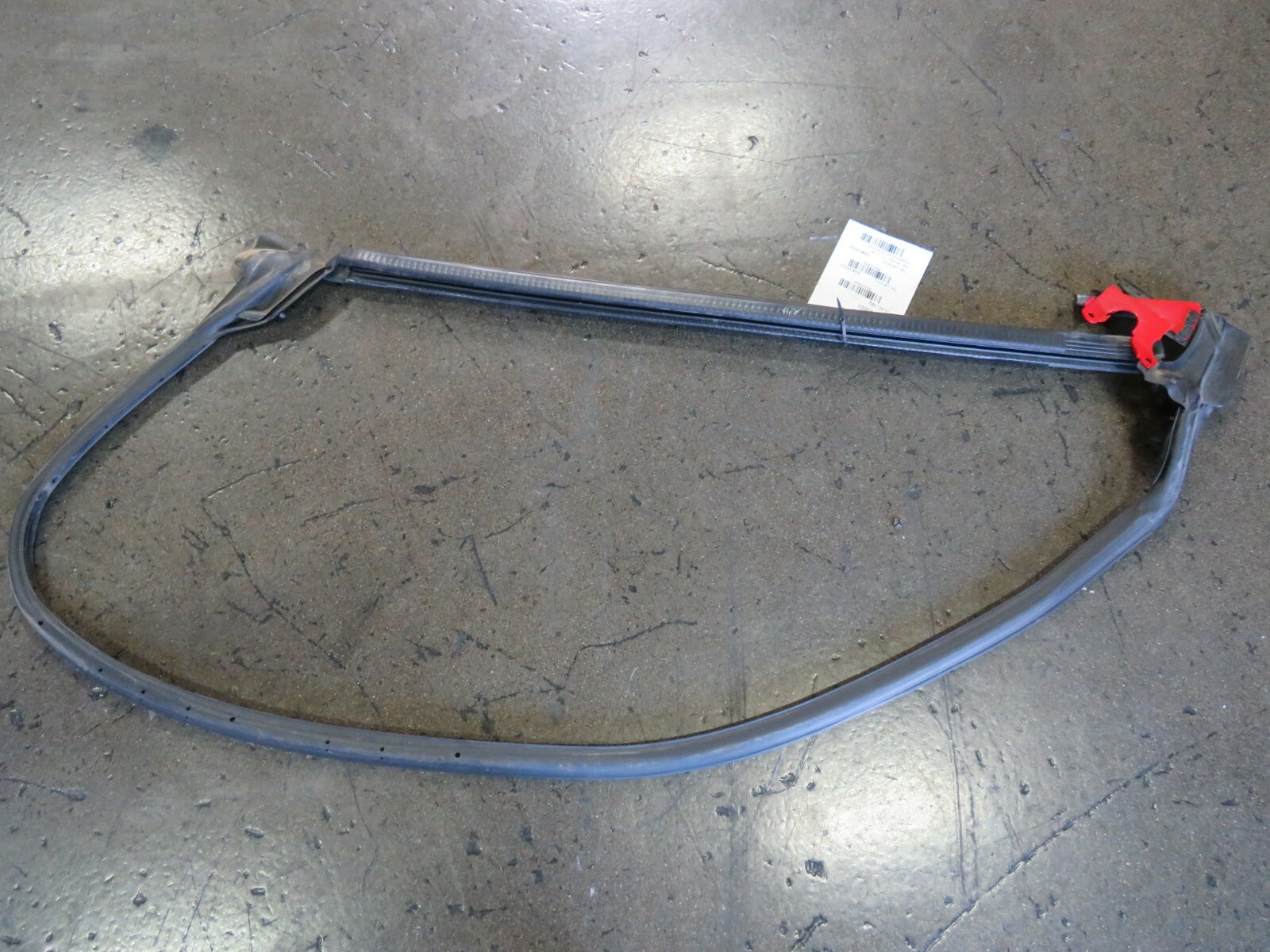 Lamborghini Gallardo, RH, Right, Gasket on Door Moulding, Used, P/N 407837912D
