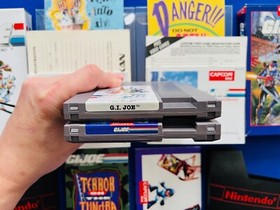 G.I. Joe GI Real American Hero Atlantis Factor NES Nintendo CIB Complete Lot H10