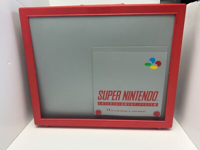 Vintage Rare Super Nintendo Entertainment System SNES | Briefcase Carry Case 