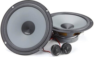 Hertz K165 Component Speaker System Uno Series 6-1/2'' component speaker system