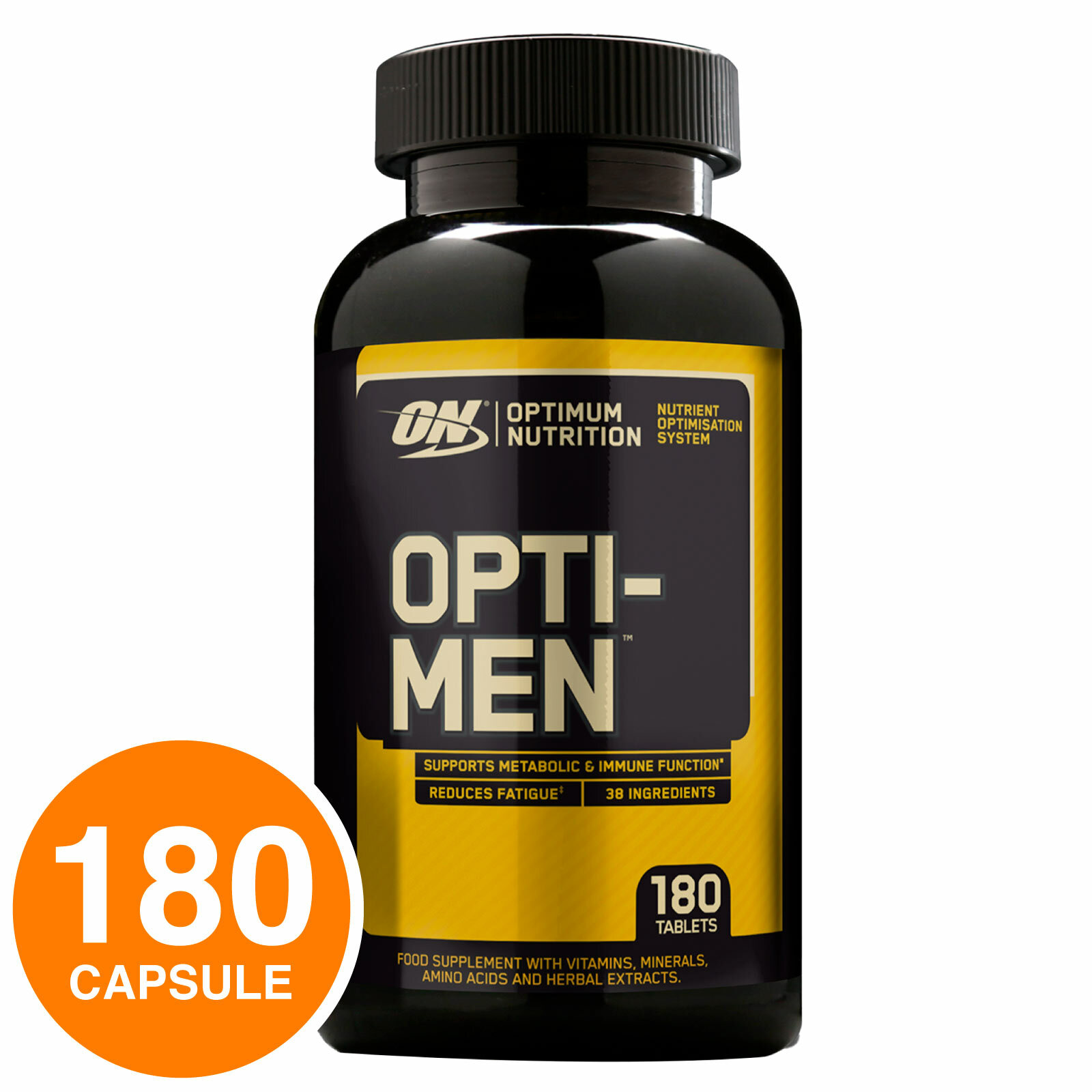 ON Optimum Nutrition Opti-Men Multivitaminico Uomo Con Minerali - 180 Capsule