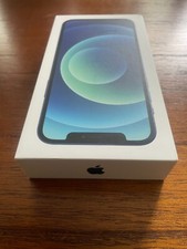 BOX ONLY Apple iPhone 12 Blue With Inserts NO PHONE NO CABLE