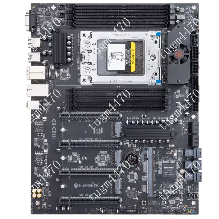 AMD EPYC 7D12+SouthChina H12D-8D 1.1ghz-3.0ghz 32core 64threads motherboard+CPU - Image 2 of 3