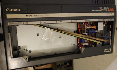 Canon MSX V-20 BODY and Screws Classic Computer Case 8-bit Microsoft