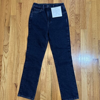 FAVORITE DAUGHTER THE VALENTINA SUPER HIGH RISE CIGARETTE ANKLE Sz 26