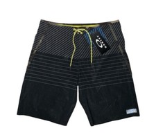 OAKLEY Fusion X 21 Blackout Mens SZ 34 NEW Poly Elastane Boardshorts Regular Fit