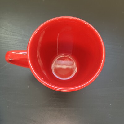 Vintage Waechtersbach Mug Red 12 oz Germany 4 H x 3.4 round | eBay
