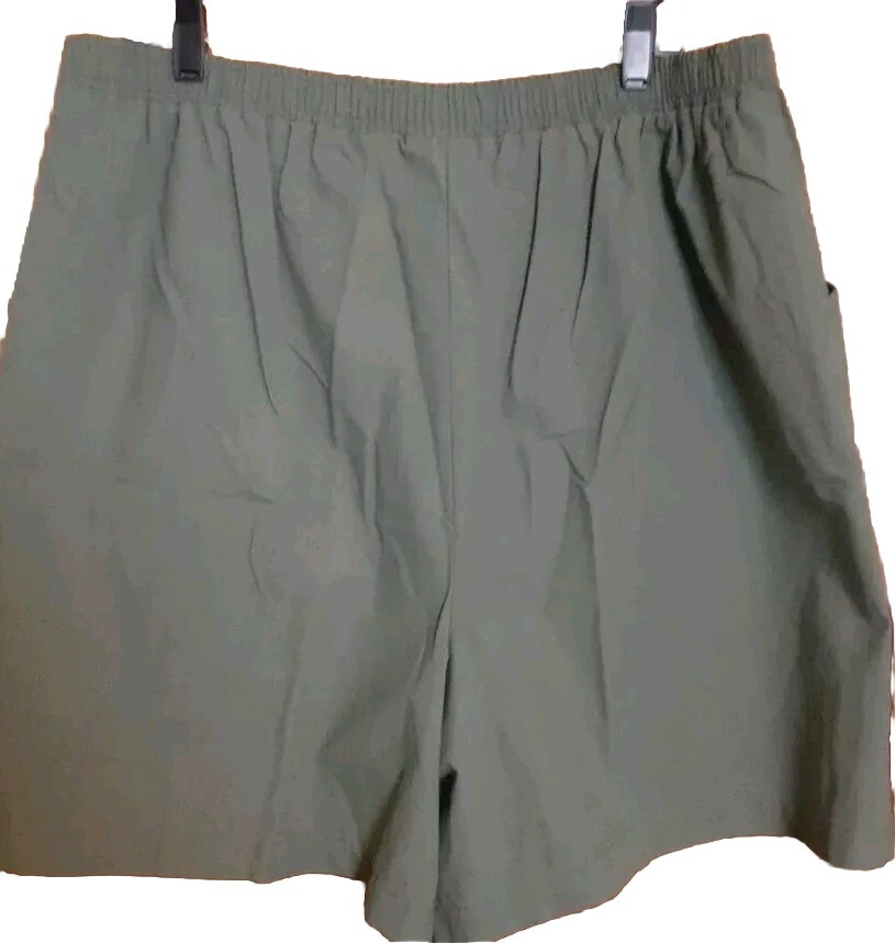 Classic Elements Elastic Waist Shorts Womans Plus… - image 3