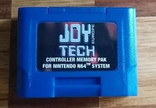 Joy Tech Controller Memory Pak For Nintendo 64 / N64