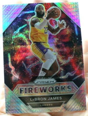Lebron James Prizm Silver Fireworks 【公式通販】