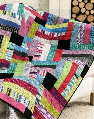 Ski Party Quilt Pattern Pieced TM