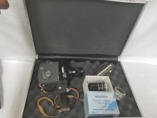 Vintage Sankyo 8-Z Auto Zoom Movie Camera With Accessories