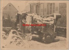 4 x Photo, WW2, Wehrmacht Truck after Accident N 50404