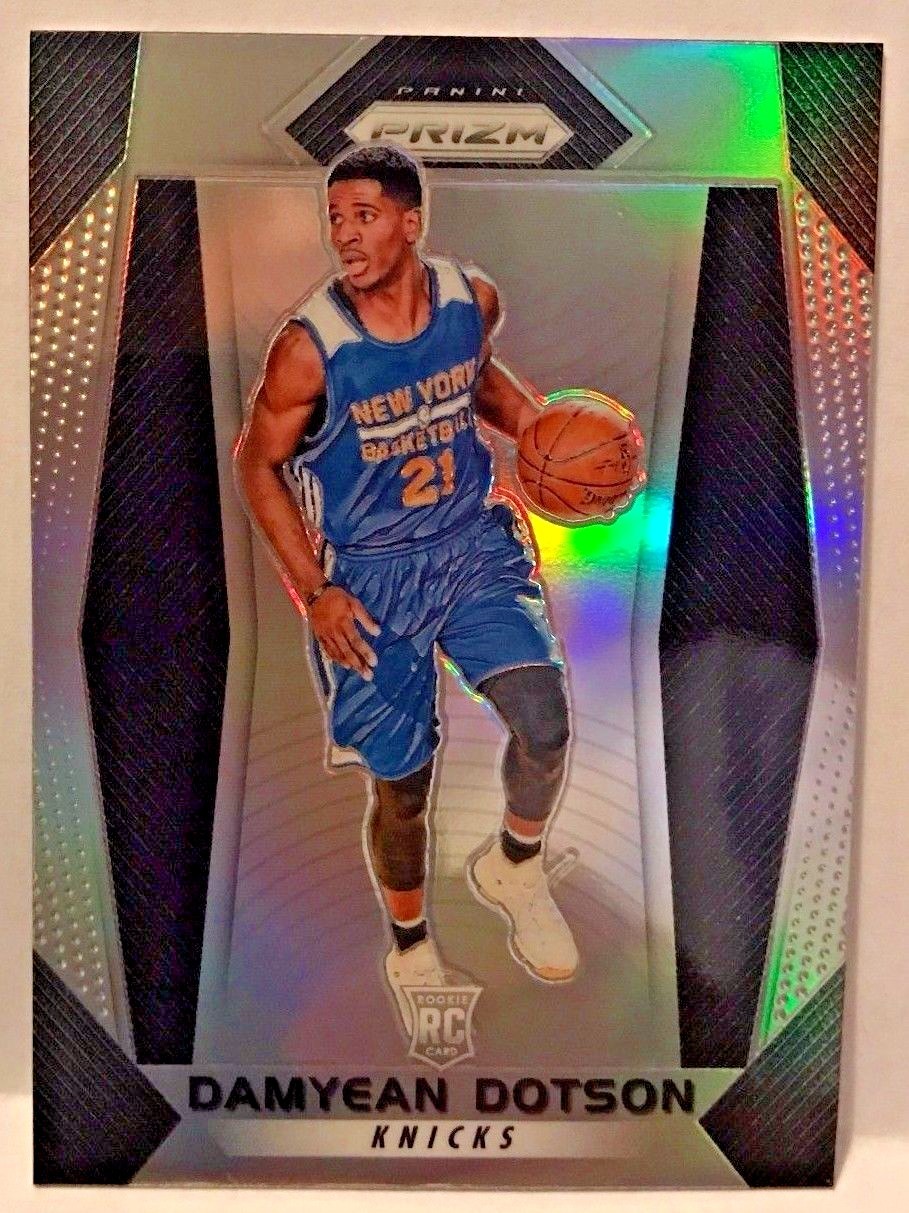 Damyean Dotson 2017-18 Panini Prizm RC #272 - SILVER Refractor - NY KNICKS