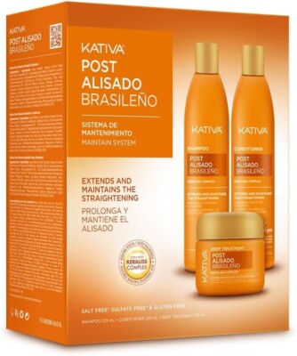 Kativa Tratamiento Post Alisado Brasileño Vegano Productos
