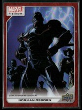 2023 Upper Deck Marvel Platinum Red Rainbow #110 - Norman Osborn
