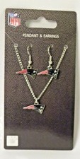 NFL Pendant  Earrings Set - NEW