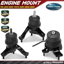 3pcs Engine Motor & Auto. Trans. Mount for Lexus RX350 Toyota Camry Sienna Venza