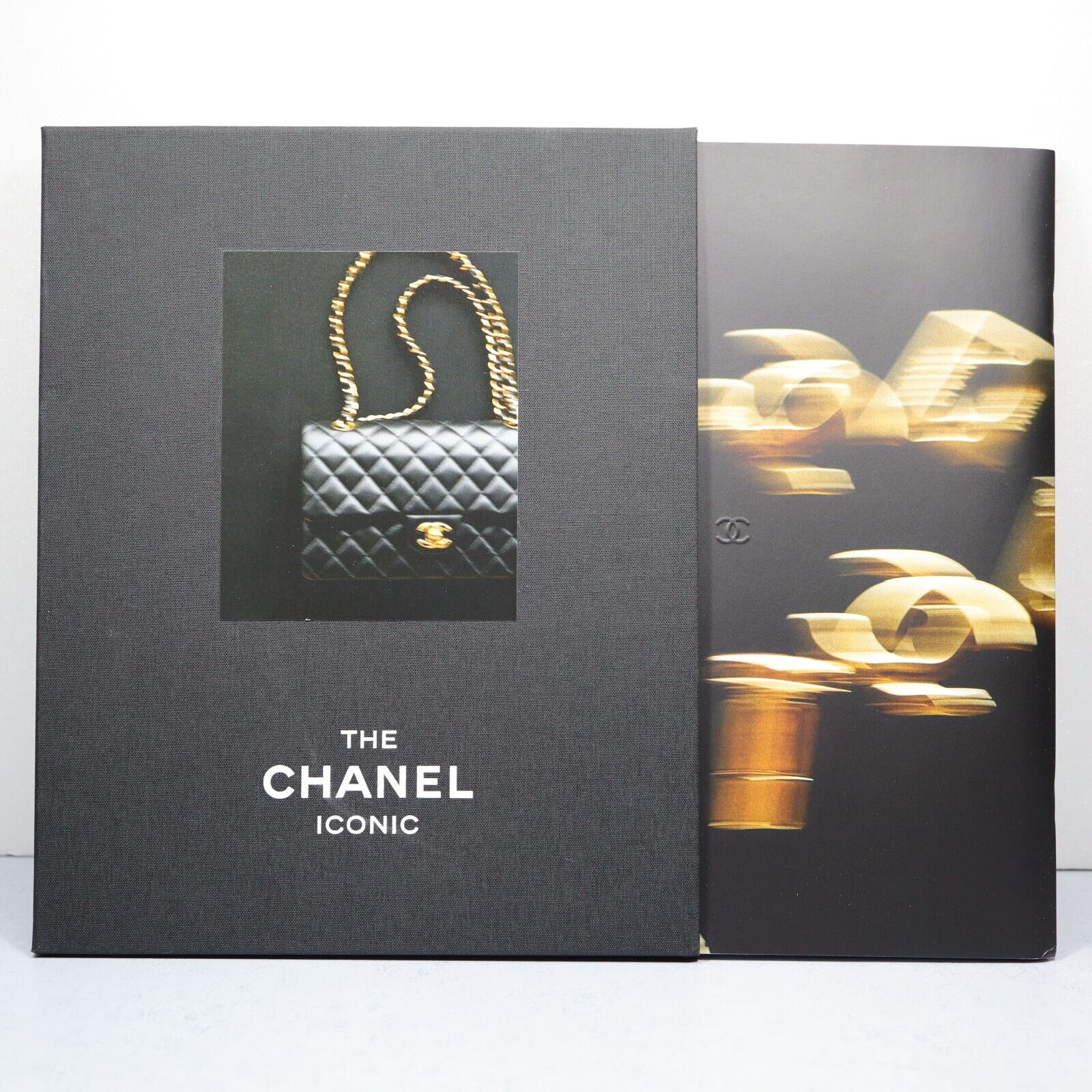 Pink Chanel Flowers Book Box Fashion Décor