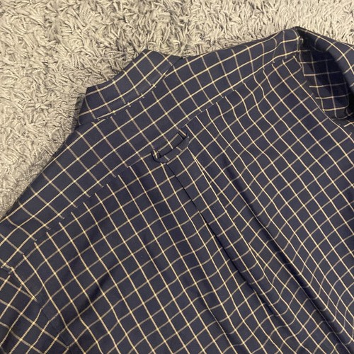 CC Filson NEW Men’s 100% Wool Shirt Overshirt In Navy Plaid Size L Extra Long - Picture 19 of 21