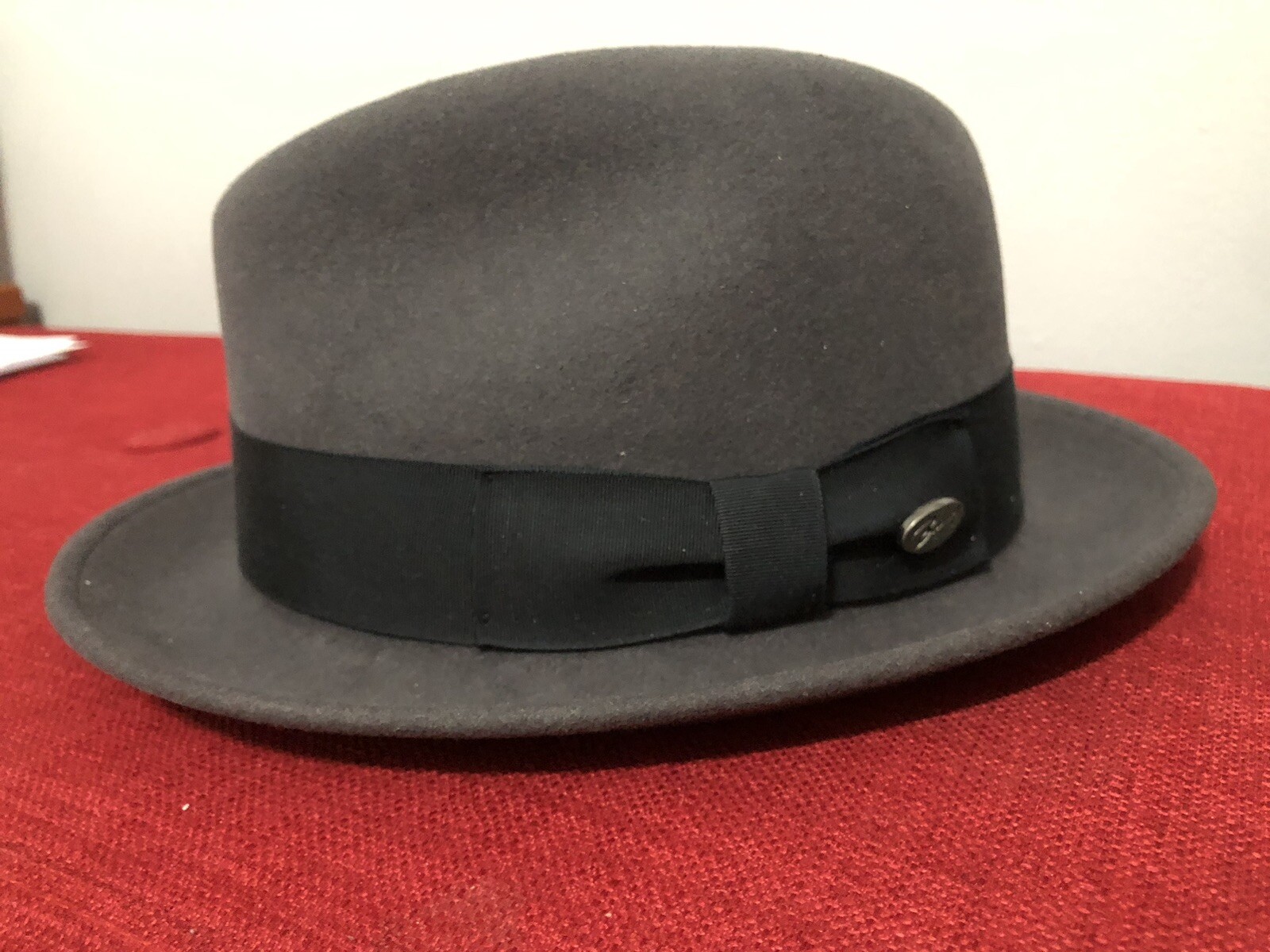 Grey Bailey Fedora Hat for Men and Women-image