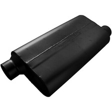 Flowmaster 53553 50 Big Block Muffler 3.50 Offset In 3.50 Offset Out Mild