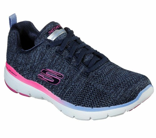 Azul Marino Skechers zapatos de color rosa de espuma de memoria para Mujer  Sport Soft Flex Tren De Confort 13058 | eBay
