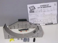 2009 SPIN MASTER Tech Deck Gray Ramps Skate park STARTER KIT lot PLAYSET