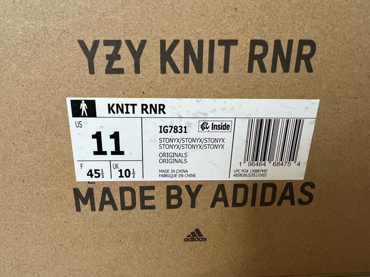 adidas gazelle silver green womens adidas Yeezy Knit RNR Stone Carbon  Private Selection