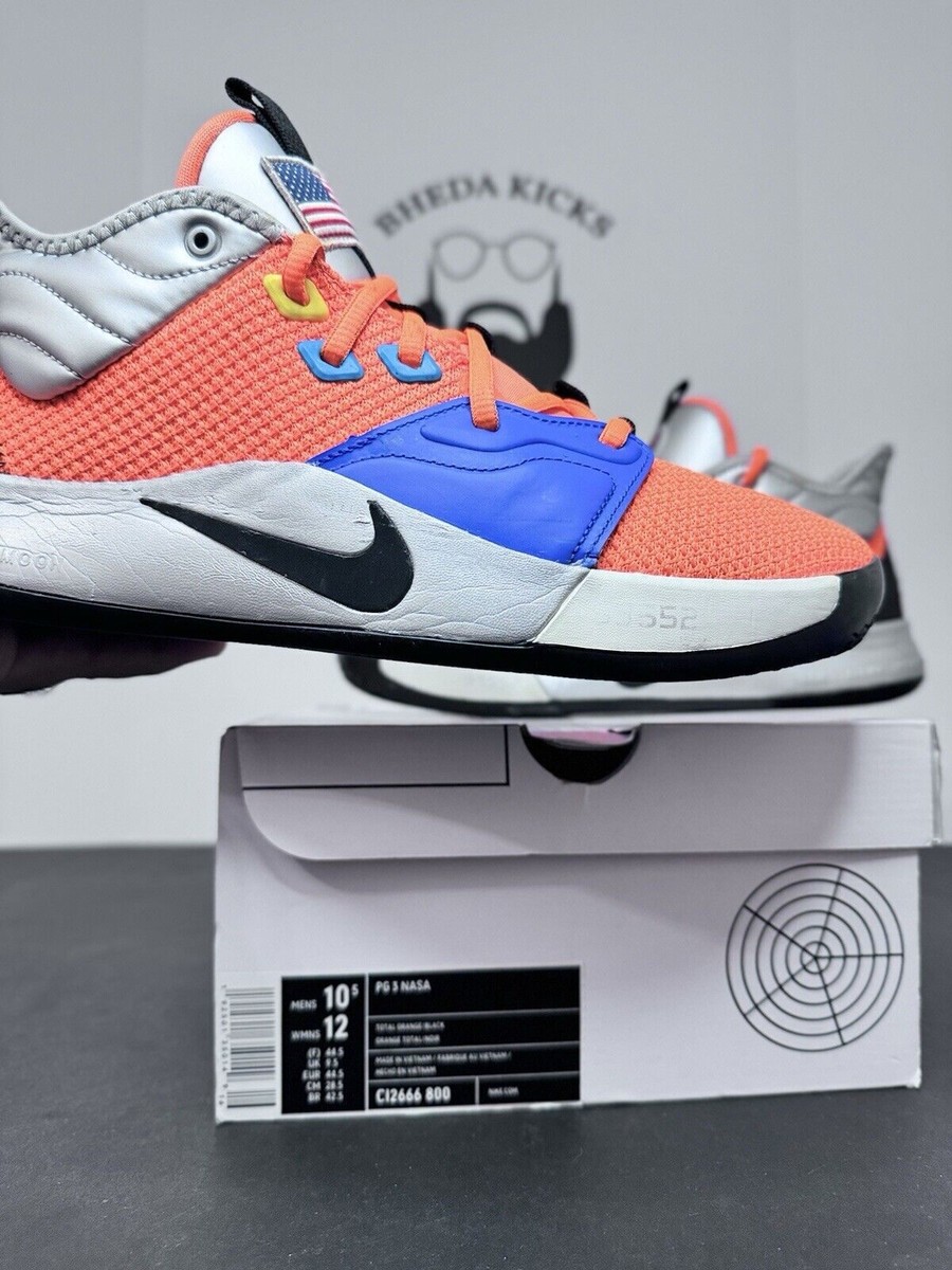 S Nike PG 2 NASA Paul George Basketball Shoes Preowned CI2666-800