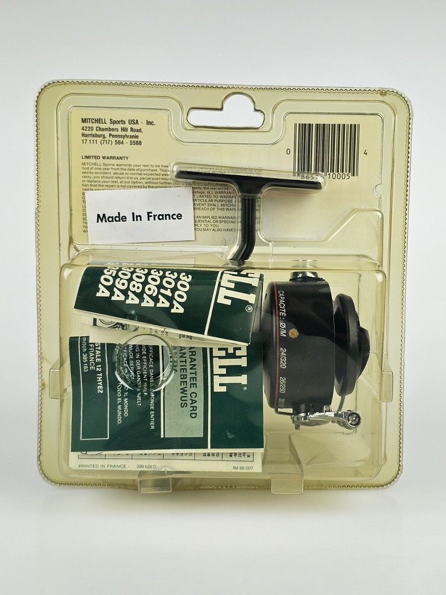 Mitchell 300A 300 A Spinning Reel Fishing Made In France Unused In