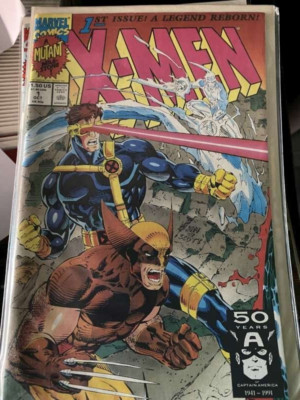 X-MEN ISSUE #1 **JIM LEE CHRIS CLAREMONT COVER C** GRADE N/M