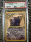 1999 Pokemon Fossil Gengar Holo Psa 5
