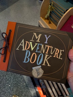 Disney Pixar Up My Adventure Book Scrapbook Carl Ellie Journal Memory Gift